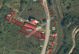 Beşikdüzü Akkese'De Şalpazarı Yoluna Cepheli Arazi