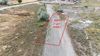 Turhalda Yeşilkentte 3 Kat İmarlı 600M² Köşe Parsel