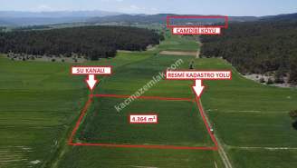 Proje Bölgesi Aslanapa'Da 4.364M² Satılık Arazi