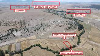 Kütahya Aslanapa Çukurca Köyü 1431 M2 Satılık Tarla