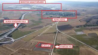 Bozüyük Osb'Ye Ve Bursa Yoluna Yakın Yola Cephe 4977M2