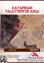 Diyarbakır Talaytepe 4.Sanayi Bölgesinde Satılık Arsa