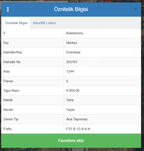 Kastamonu Merkez Kat Karşılıgı Arsa 3