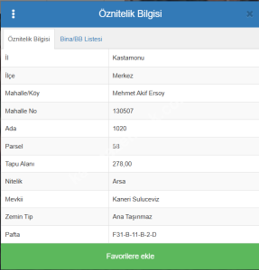 Kastamonu Merkez İmarlı Kat Karşılıgı Arsa 3