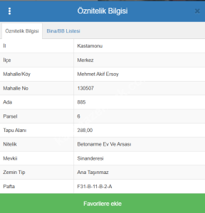 Kastamonu Salıpazarı Kentsel Dönüşüm Parseller 4