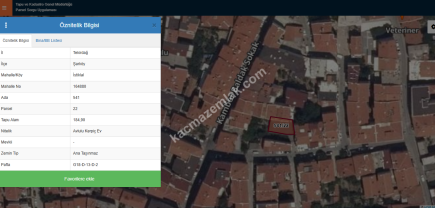 Tekirdağ Şarköy İstiklal Mah. Kat Karşılığı Konut Arsas 1
