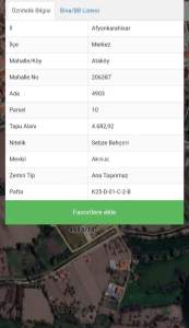 Afyon Ataköyde Satılık Bahçe 2