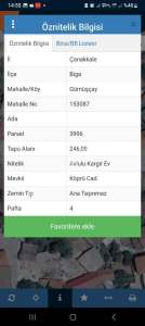 Çanakkale Biga Gümüşçay Satılık Arsa 7