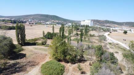 Biga Örtülüce Köyüne 550 Metre Mesafede Satılık Bahçe 16