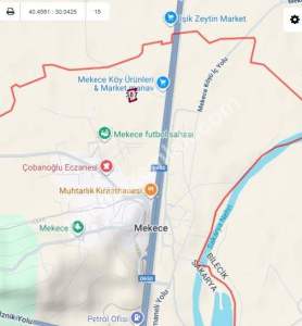 Pamukova Mekece Mah.de 3080 M2 Ayva Bahçesi Satılık. 2