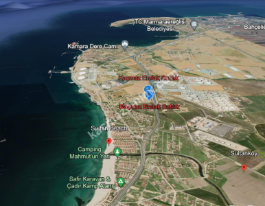 Marmaraereğlisi Sultanköy'de İmalathane İmarlı Arsa 14