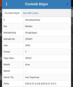 Afyon Ertuğrul Gazi Mahallesinde Satılık Arsa 4