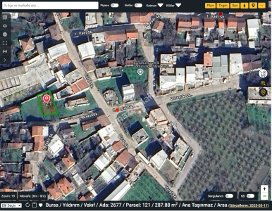 Bursa Yıldırım Vakıf Ta 288 M2 Satılık İmarlı Arsa 8