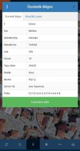 Edirne Merkez İskender Köy İçinde Satılık Arsa 2