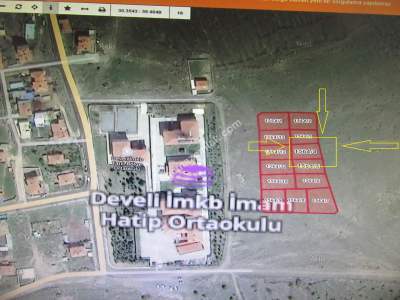 Kayseri Develi Güneyaşagı Mah Satlık Konut Arsası 1