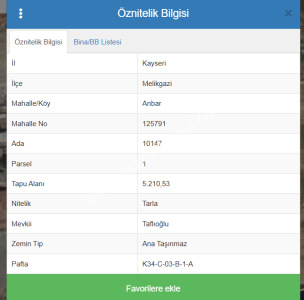 Anbarda Satılık Hisseli Arsa 2