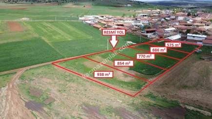 Kütahya Merkez Doğalar'da 937M2 Satılık İmarlı Arsa 9