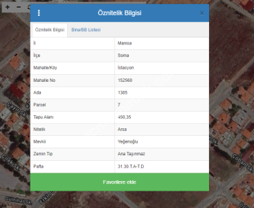Soma İstasyon Mah. 450 M2 Konut İmarlı Satılık Arsa 1