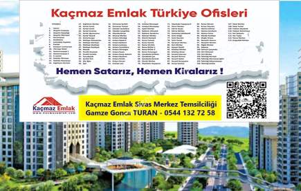 Sivas İmranlı Satılık Arsa 356,97M2 3 Kat Konut İmar 5