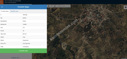 Tekirdağ Şarköy Kirazlı Mahallesi Satılık Konut Arsası 8