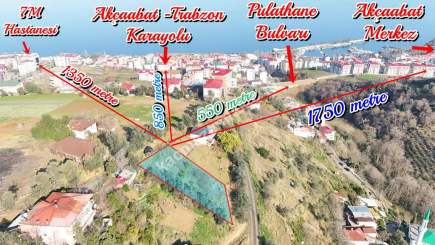 Trabzon Akçaabat Yeni Mahallede Satılık 533 M2 Arsa 16