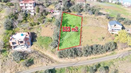 Trabzon Akçaabat Yeni Mahallede Satılık 533 M2 Arsa 3