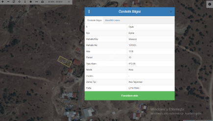 Uşak Eşme İstasyon Mah. Satılık Arsa 2