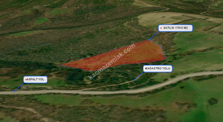 Balıkesir Balya Atatürk' De 17910 M2 Satılık Tarla 17