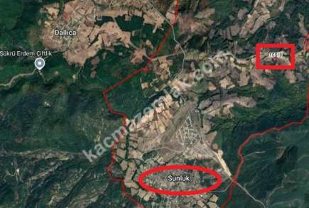 Bursa Mustafakemalpaşa Sünlük' De 2159 M2 Satılık Tarl 8