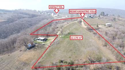 Bursa Nilüfer Maksempınar 12170M2 Satılık Arazi 12