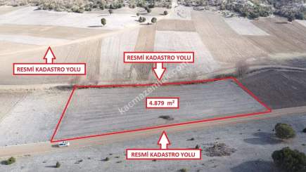 Kütahya Altıntaş Akçaköy' De 4878M2 Satılık Tarla 4