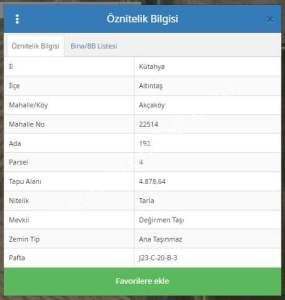 Kütahya Altıntaş Akçaköy' De 4878M2 Satılık Tarla 5