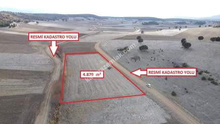 Kütahya Altıntaş Akçaköy' De 4878M2 Satılık Tarla 1