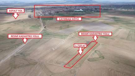 Kütahya Altıntaş Çayırbaşı 1719M2 Satılık Tarla 1