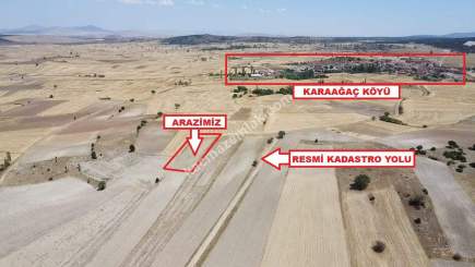 Kütahya Altıntaş Karaağaç' Da 1142 M2 Satılık Tarla 9