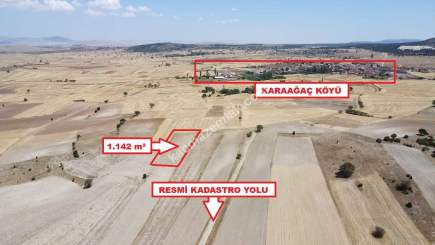 Kütahya Altıntaş Karaağaç' Da 1142 M2 Satılık Tarla 11