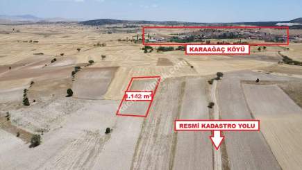 Kütahya Altıntaş Karaağaç' Da 1142 M2 Satılık Tarla 8