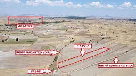 Kütahya Altıntaş Karaağaç Köyü 2633 M2 Satılık Tarla 22