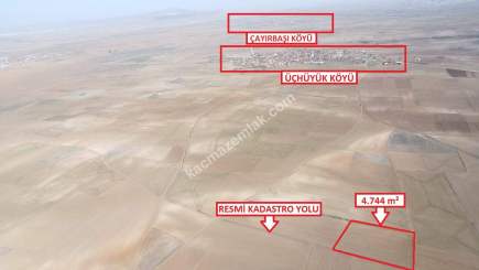 Kütahya Altıntaş Üçhüyük' De 4744 M2 Satılık Tarla 2