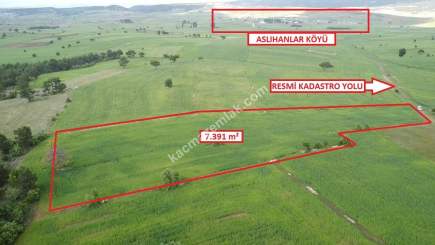 Kütahya Aslanapa Aslıhanlar 7391 M2 Satılık Tarla 2