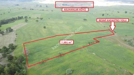 Kütahya Aslanapa Aslıhanlar 7391 M2 Satılık Tarla 3