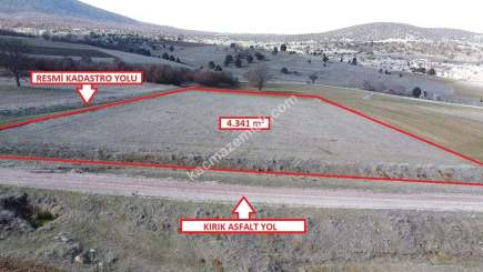 Kütahya Aslanapa Ballıbaba' Da 4340 M2 Satılık Arsa 11