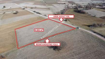 Kütahya Aslanapa Ballıbaba' Da 4340 M2 Satılık Arsa 18