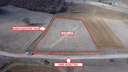 Kütahya Aslanapa Ballıbaba' Da 4340 M2 Satılık Arsa 12