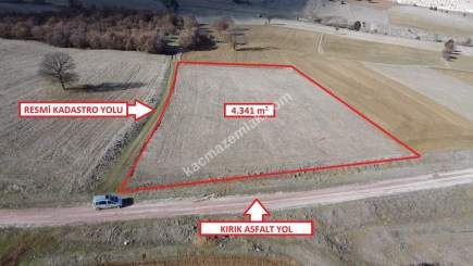 Kütahya Aslanapa Ballıbaba' Da 4340 M2 Satılık Arsa 7