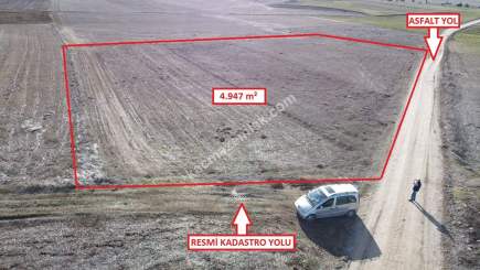 Kütahya Aslanapa Çalköy' De 4947M2 Satılık Tarla 26