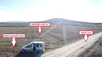 Kütahya Aslanapa Çalköy' De 4947M2 Satılık Tarla 17