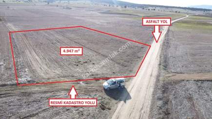 Kütahya Aslanapa Çalköy' De 4947M2 Satılık Tarla 20