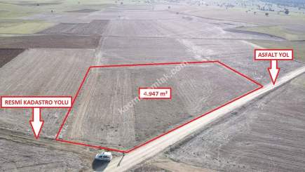 Kütahya Aslanapa Çalköy' De 4947M2 Satılık Tarla 22