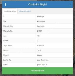 Proje Bölgesi Aslanapa'da 4.364M² Satılık Arazi 3